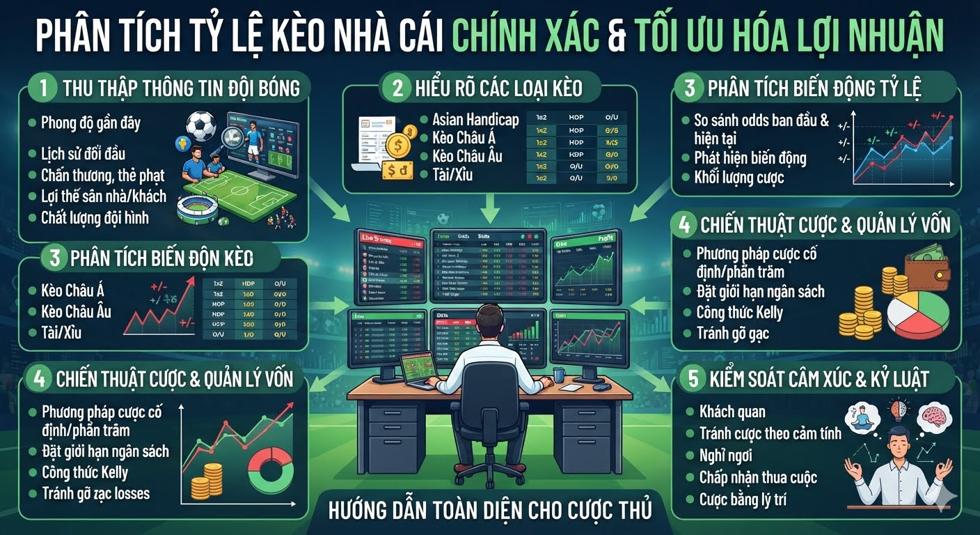 tỷ lệ kèo nhà cái hôm nay