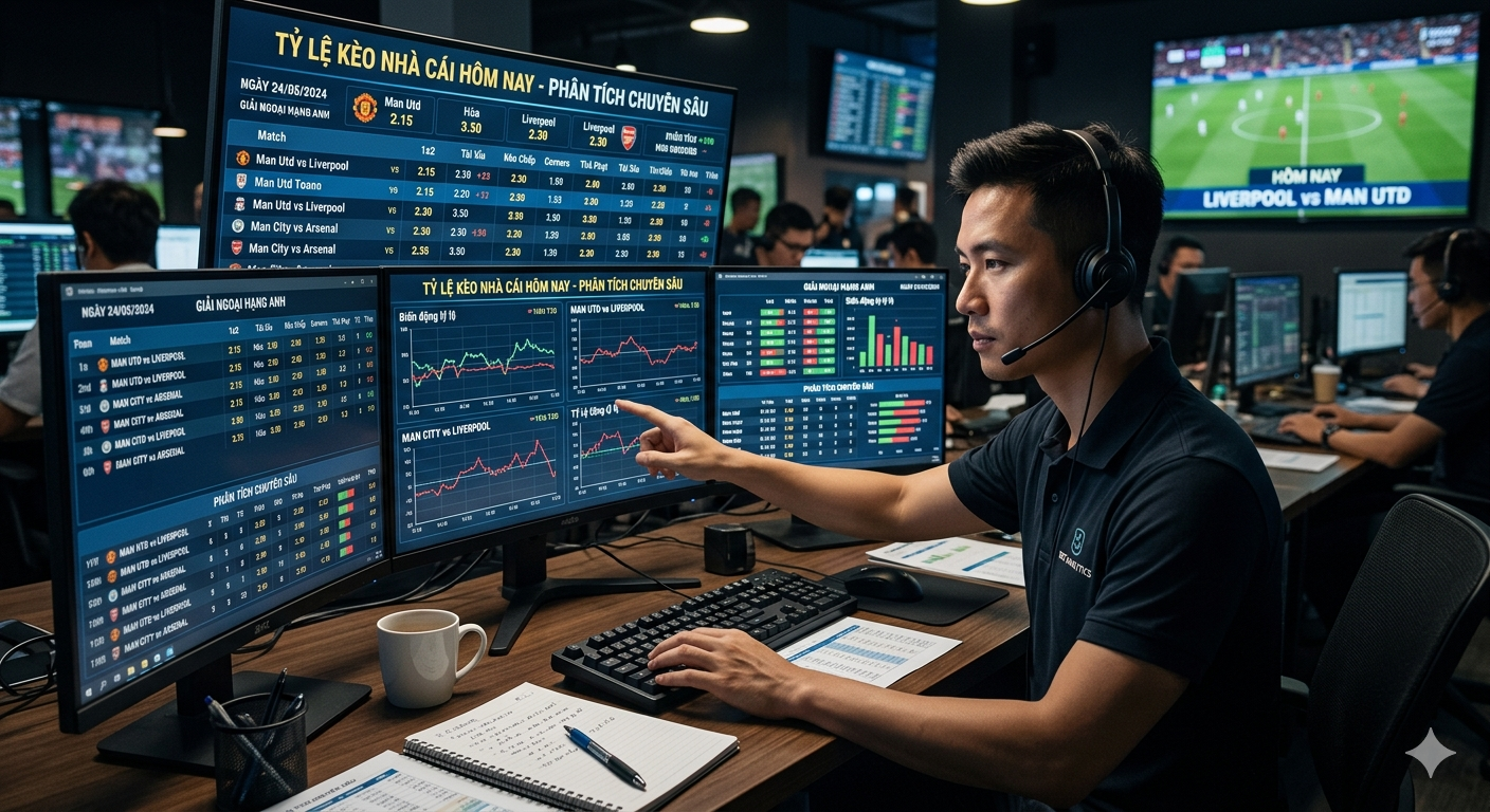 tỷ lệ kèo nhà cái hôm nay
